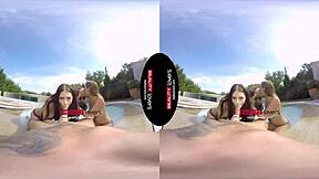 realitylovers - spoiled teen 18+s go wild in outdoor 4some doggystyle