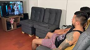 Boring movie turns wild with stepsister