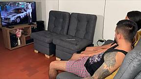 Boring movie turns wild with stepsister