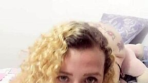 Oh god, this teen's dildo play is so intense!