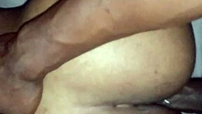 petite enjoys big black cock pov