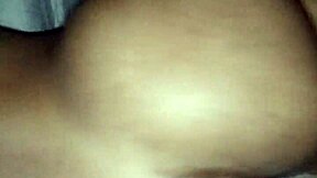 petite enjoys big black cock pov