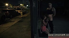 Cute girl with glasses attracts guys