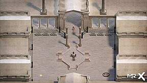 treasure of nadia sucked my cock and creampied in the game