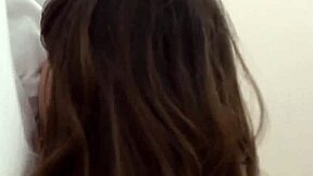 A teen swallows while her blonde pals join in a hardcore threesome.