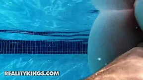 Jmac fucks eager Alicia Williams after water balloon prank