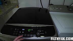 stepsis peeks at my cock in the laundry room with tyler steel and alex harper 😏