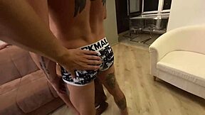 Feasting on Creampie from Girlfriend’s Drilled Pussy  