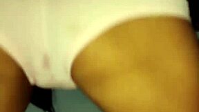 Brunette in twerk class gets her panty wet in this real amateur homemade video.