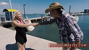 Medical Punishment Turns Rough for Big-Breasted Blonde First Time