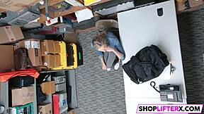 Caught Burglar Punished With Big Cock