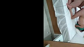 tiny teen sits on huge cock 😍