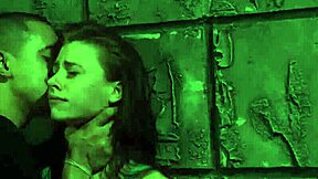 blonde anya gets bound and roughly fucked in outdoor public group scene