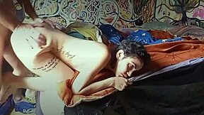 petite gets brutally spanked and fucked doggystyle!