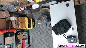 Caught Burglar Punished With Big Cock