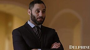 Delphine Films - Hot Blonde Athena Francis Bangs Home Owner! 😍