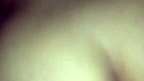 This white brunette bends over for big black cock