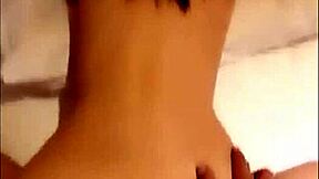 Asian teen 18+ babe films herself fucking cute pussy.