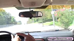 Hot Group Sex As Sleazy Milfs Fuck Sexy Young 18+ Stud