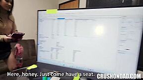 Intern Lulu Chu and Violet Reign dominate Allen Swift hard