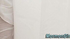 mormon teen in hd amateur missionary scene with facial