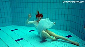 look at diana's big ass and tits underwater