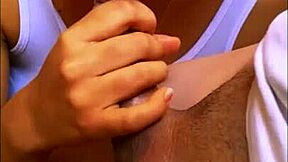 College girl and neighbor fuck wildly in bedroom!