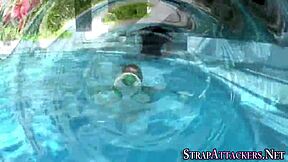 ho uses strapon on black guy