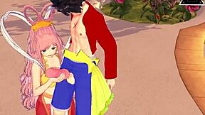 Rufy Fucks Shirahoshi In Uncensored One Piece Hentai.