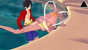 Rufy Fucks Shirahoshi In Uncensored One Piece Hentai.