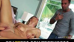 beautiful blonde natalia starr bangs her best friend with wet boobs. can't believe how wild this teen 18+ gets!