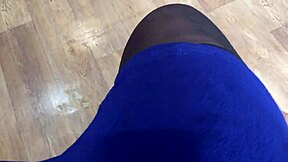 In this role play, I'm getting so horny with cum in my pussy