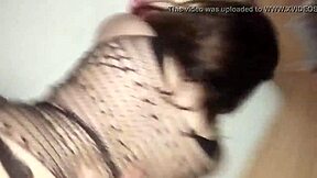 wife fucks young 18+ student, but is she cheating on her husband?