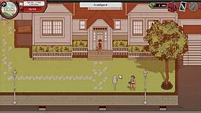 i'm playin spooky milk life hentai game wit mario sisters in outdoor threesome, it's so sexy