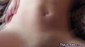 Watch this teen masturbate and suck cock.