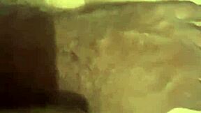 I spotted a red mark on her panties, so I had to check and clean her up! 😏