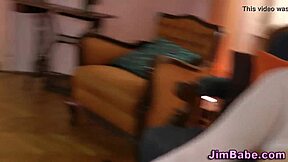 horny teen rides senior in hardcore session