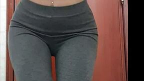 Wow, I got so horny at the restaurant, sent this vid to my boyfriend's friend!