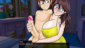 Young Guy Finally Gets Lucky with Mommy Figure