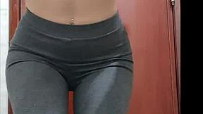 Wow, I got so horny at the restaurant, sent this vid to my boyfriend's friend!