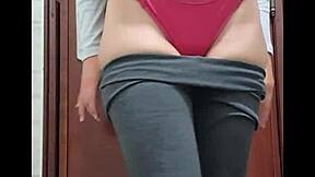 Wow, I got so horny at the restaurant, sent this vid to my boyfriend's friend!