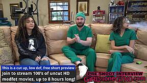 Male Doctor Enters Room for Second Opinion on Naked Patient