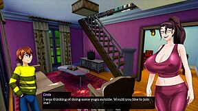 Young Guy Finally Gets Lucky with Mommy Figure