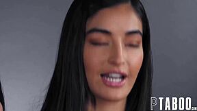 Jane Wilde And Emily Willis Perform Oral Experiment