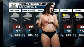 Does This Weather Girl Lose Her Mind Over Her Tight Ass?