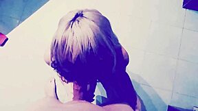 Naive blonde teen deepthroats and gets fucked hard after vocational school.