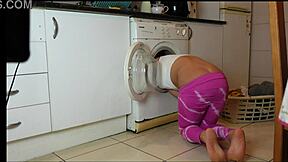 Oh No, I'm Stuck In The Washing Machine!