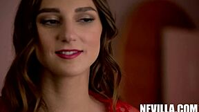 Andi Rose's Petite Fantasy with Sam Shock's Hardcore Taboo