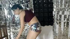 Latina zorra invites me to birthday, I fuck her pussy and ass hard