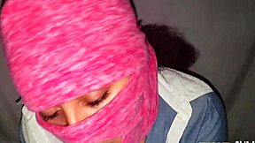 i'm blindfoldd and maskd for big cock pov